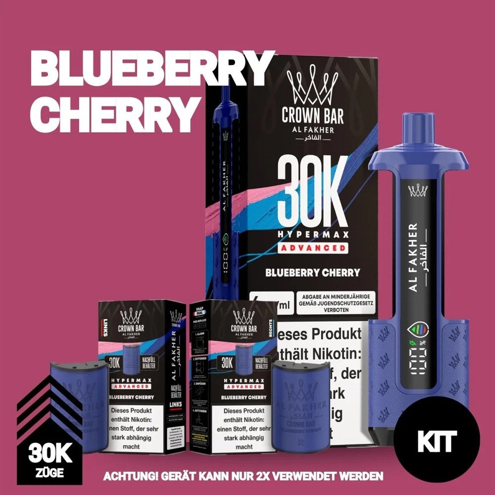 Al Fakher 30K Hypermax Komplettset